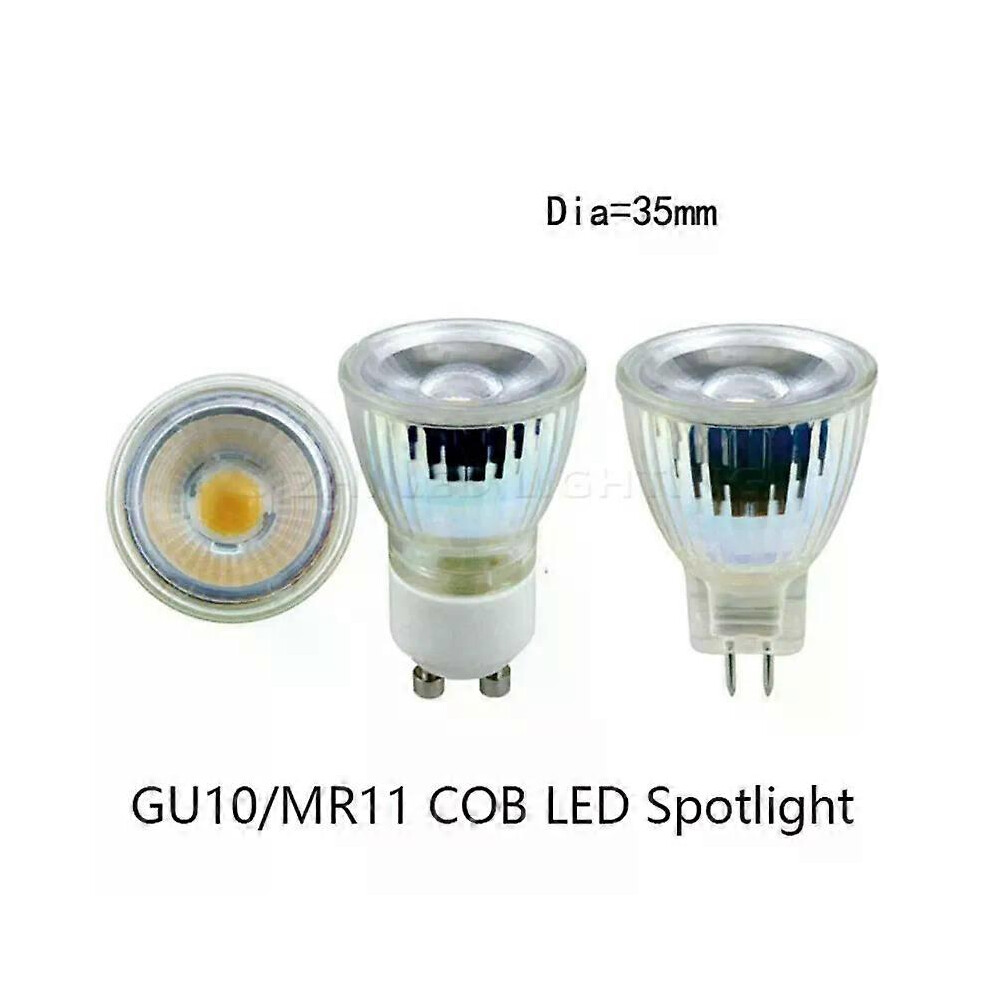 Ampoule spot LED 7W MR11 COB Mini ampoules LED 35mm GU10 220V 110V AC 12V Spot LED 7W GU10 MR11