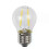 6 τεμάχια/παρτίδα 4w 8w 12w E27 E14 Διαφανής λάμπα LED 220v G45 Λάμπα LE 2