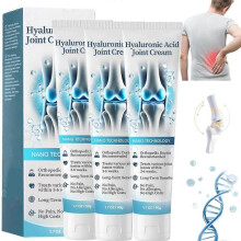 Hyaluronic Acid Joint Cream, Hyaluronic Acid Joint Massage Cream, Advanced Joint and Bone Care Cream for Back, Neck, Hands, Knees