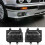 Για BMW E30 85-93 1 ζεύγος προβολείς ομίχλης μπροστινού προφυλ 2