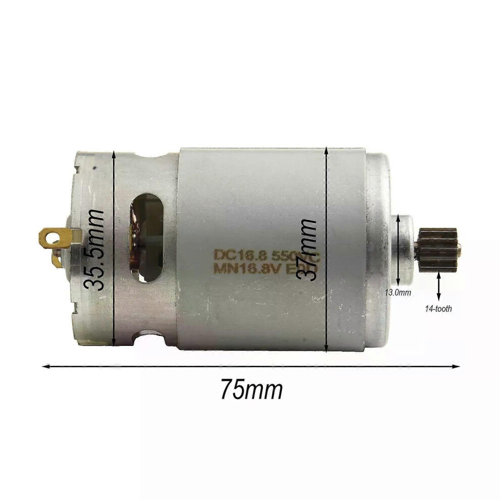 Come Da Immagine Attuatore Motore 550VC Motore A 14 Denti Nuovo Motore Facile Da Usare Motore A Lunga