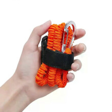 Kayak Paddle Leash Wear-resistant Kayak Canoe Stretchable Kayak Paddle Camping Tent Leash Adjustable
