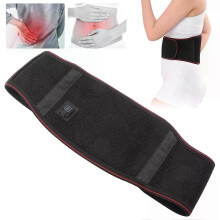 Heated Back Brace Heating Back Belt Lumbar Support Brace Heating Back Belt Waist Heated Pad Pain Relief