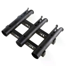 Fishing Rod Holder with Slot 1/2/3 Tube Link Mounting Bracket for Salt and Freshwater Fishing Tool Boat
