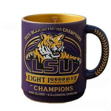 (B) Coffee Mug - LSU Tigers Coffee Mug - Champion Mug