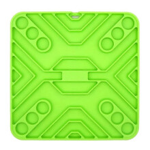 (Green) Anti-gluttonous Bowl For Dogs and Cats, Slow Feeder Dog Bowl, Anti-Choking Slow Feeding Dog Bowl Cat Bowl