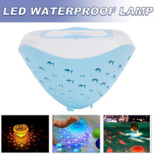 Floating Pool Lights, Colorful Fish Lamp, Underwater Lights Pool Accessories for Swimming Pool, Pond, Bathtub