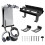 PS5 Wall Mount Kit Compatible with PS5 Digital/Disc Edition, with Hooks to Store VR Glasses, Headset, PS5 Controllers 1
