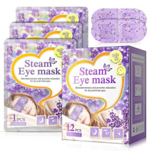 Steam Eye Mask, Eye Masks for Dry Eyes, Self-Heating Eye Mask, Soothes Tired Eyes, Lavender 40-60 Minutes Self Heated Steam Warm Eye Mask