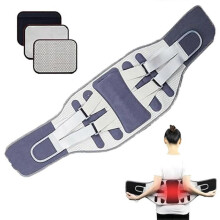 (XL, Blue) Back Brace, Back Support Belt for Women & Men, Back Reliever Spinal Decompression Belt, Adjustable Lumbar Support Waist Wrap for Relief