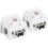 (White) 2 Motion Plus Adapter Sensor for Wii Remote Controller, Motion Plus Adaptor Accelerator Replacement for Wii Motion Plus Adapter 1