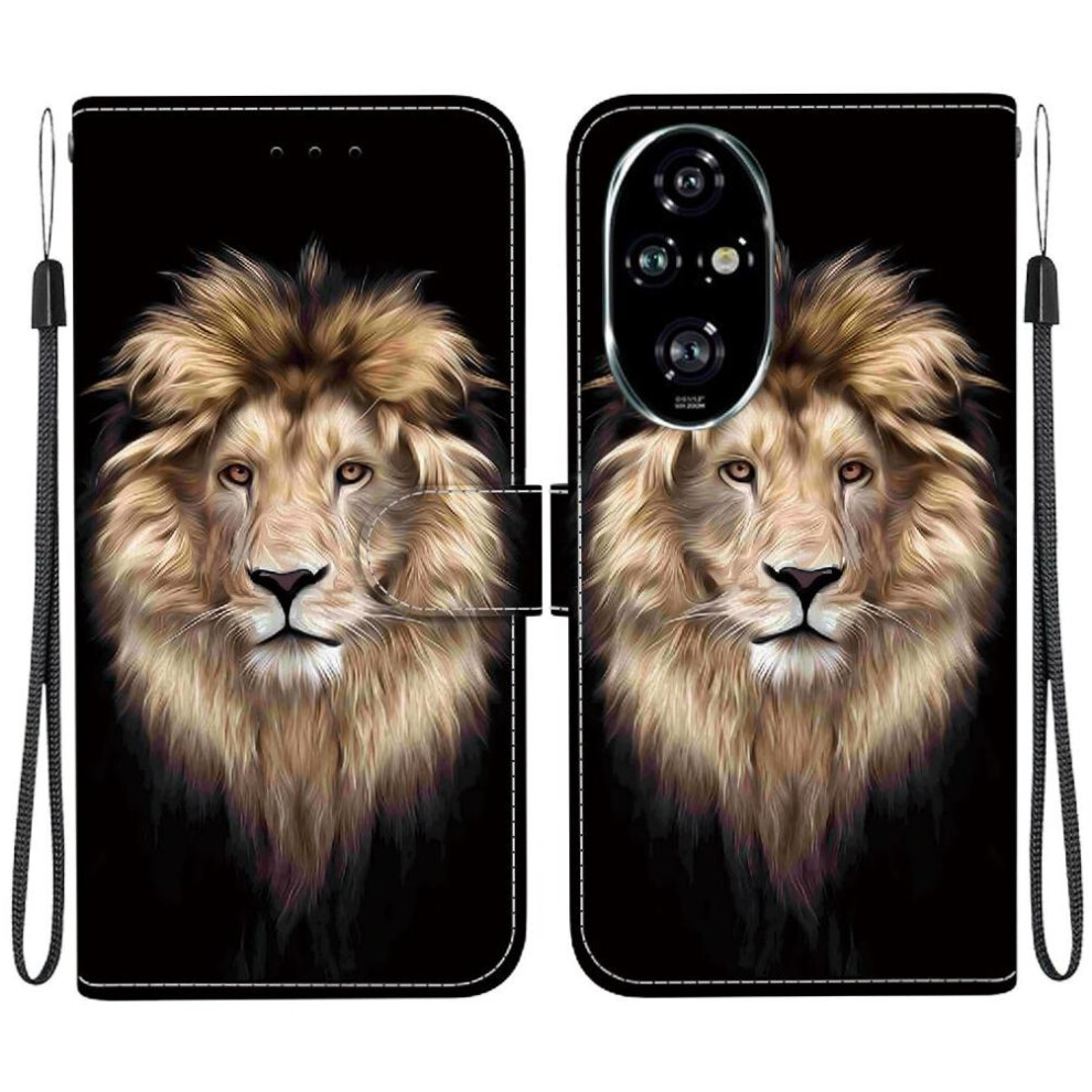 (C6) Case For Honor 200 Pro 5G Pattern Cover Pu Leather Flip Leather Wallet 764563581788