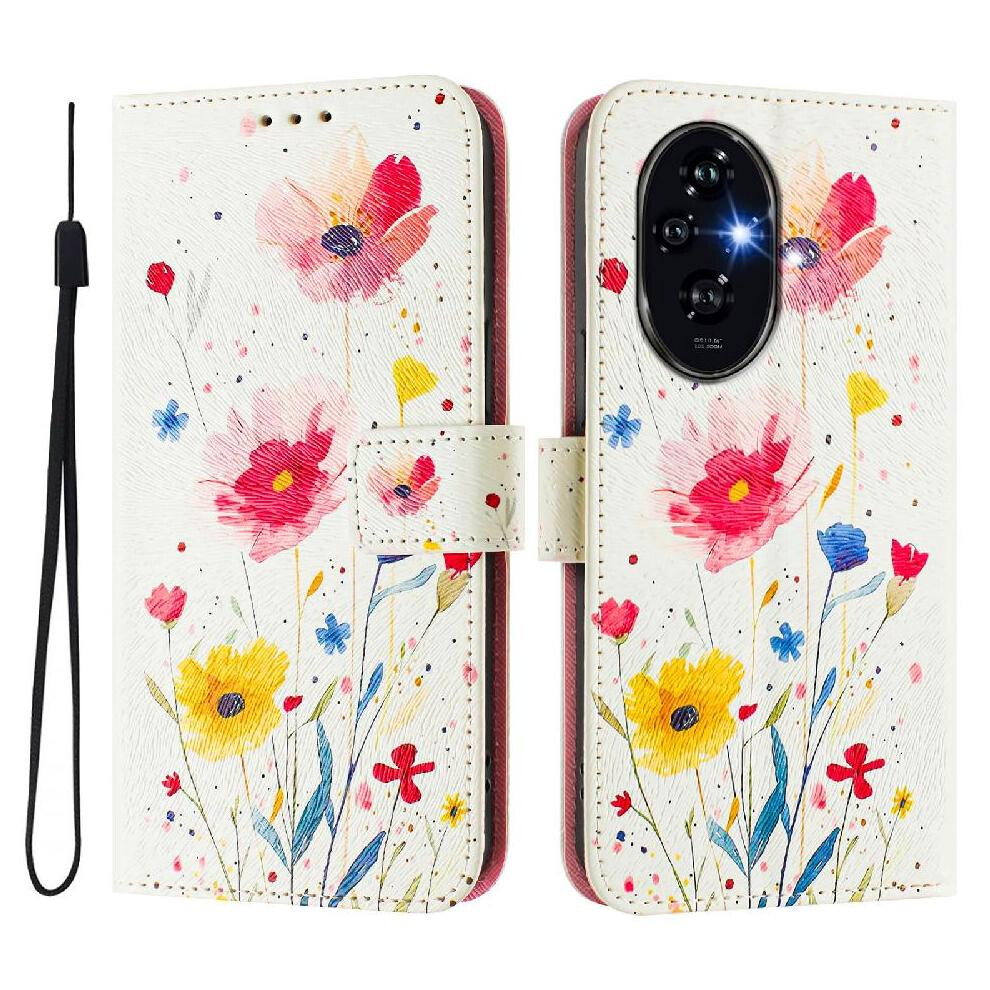 (C5 ) Compatible With Honor 200 Case With Credit Slot Pattern Flip Cover Pu Leather Wallet 764563581955