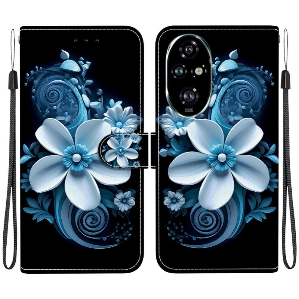 (C5 ) Compatible With Honor 200 Pro 5G Case Pattern Cover Pu Leather Card Slots Card Slot Kickstand 764563582013
