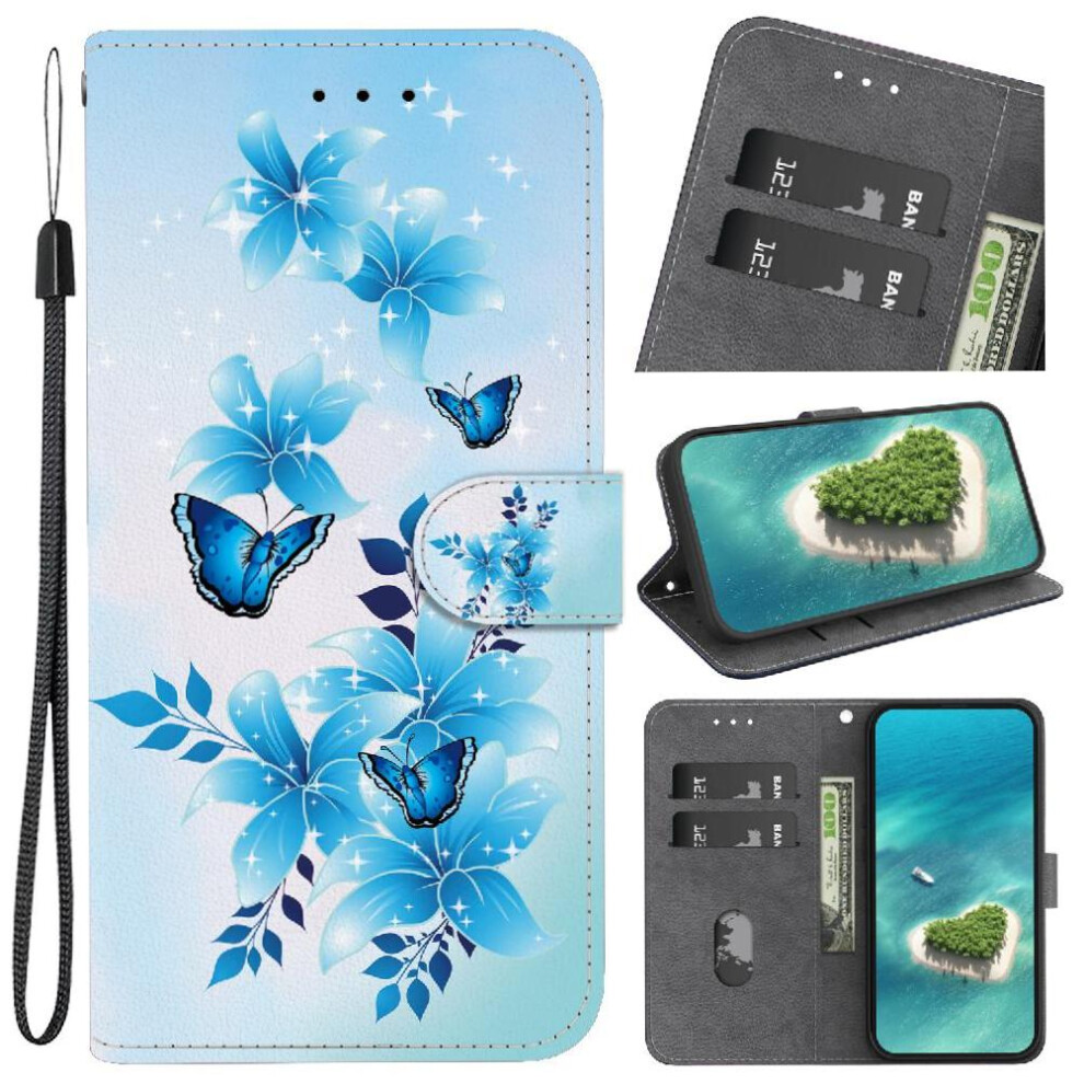 (Ohter) Compatible With Honor 200 Pro 5G Case Pattern Cover Pu Leather Card Slots Card Slot Kickstand 764563582006