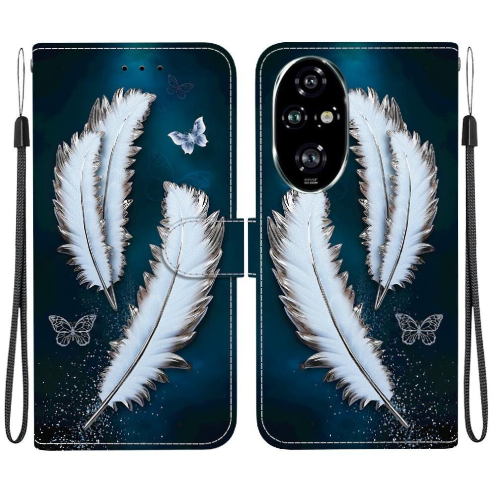 (C2) Flip Case For Honor 200 Pro 5G Card Slots Pattern Cover Wallet Card Slot Kickstand Pu Leather 764563582174