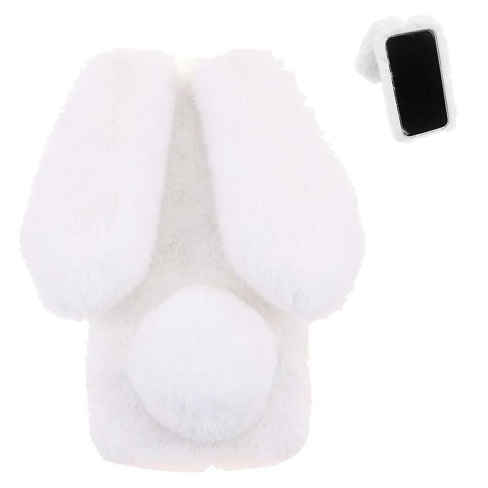 (White) Case For Honor 200 Lovely Plushrabbit Autumn And Winter Rabbit Furprotection Plushcase White 764563583195