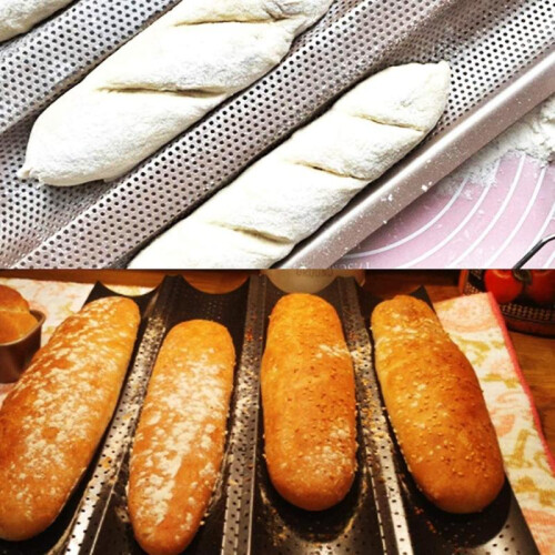 Perforated Baking Sheet Mold 4 Non-stick Chopsticks Indispensable Accessory for Successful Chopstick 2