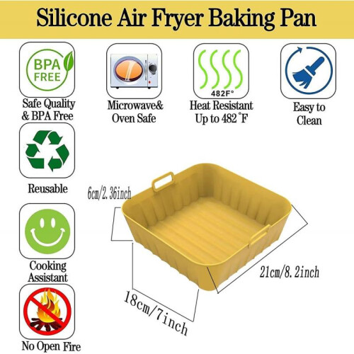 silicone pots for air -20.8 cm (8.2 inches) 1