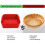silicone pots for air -20.8 cm (8.2 inches) 3
