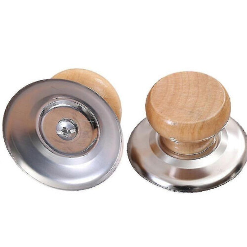 12pcs Wooden Knob Pot Pan Lid Holding Handle Kitchen Cookware Lid Replacement
