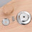 12pcs Wooden Knob Pot Pan Lid Holding Handle Kitchen Cookware Lid Replacement 4