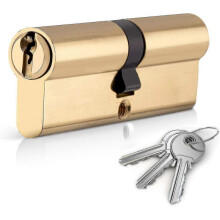 45/55(100Mm) Brass Cylinder Lock, European Door Cylinder Lock