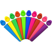 Silicone Popsicle Molds - Popsicle Molds, Popsicle Molds with Lids, Food Grade, BPA Free - Popsicle