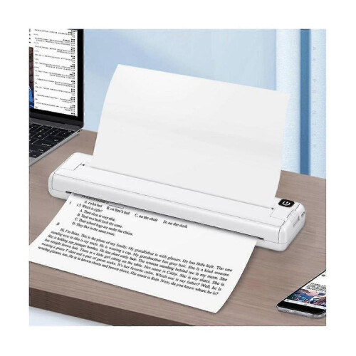 Portable Printer Wireless A4 Thermal Printer Inkless Pocket Photo Document Printer 1