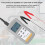 Milliohmmeter, YR2050 4-wire milliohmmeter, line current detection low resistance micro resistance 3