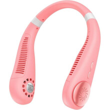 Portable Neck Fan, Bladeless Neck Fan, Hands Free Around the Neck Wearable Personal Fan, Portable 3