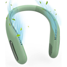 Bladeless Neck Fan, Neck Fans Portable Rechargable, 3 Speeds Ultra Quiet Personal Fan Hands-Free USB