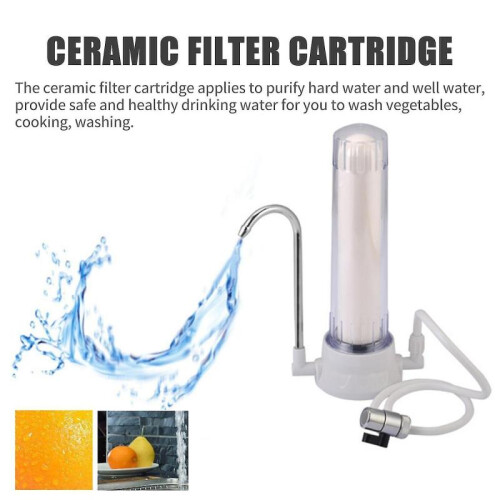 Desktop water filter faucet water filter with ceramic filter element 1