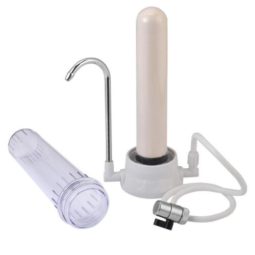 Desktop water filter faucet water filter with ceramic filter element