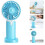 Portable USB Rechargeable Handheld Fan (Blue) 3