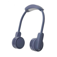 Personal Hangs The Neck Cooling Fan (Blue), Suitable for Indoor And Outdoor
