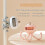 Stroller Fan Portable Bladeless Fan Mini Handheld Fan Bladeless Rechargeable 4