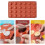 24-cavity hemispherical silicone mold, baking mold for making chocolate, cake, jelly, dome mousse 3 3