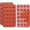 24-cavity hemispherical silicone mold, baking mold for making chocolate, cake, jelly, dome mousse 3 1