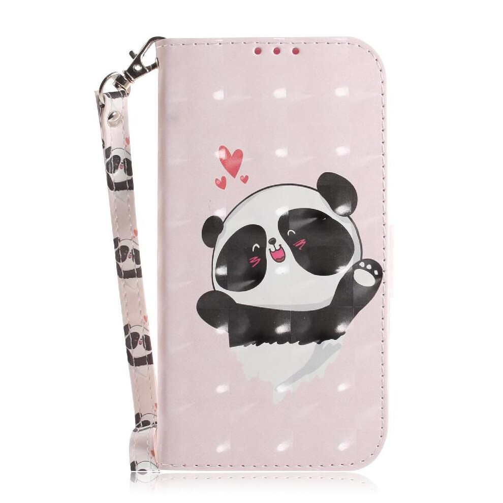 (C7 ) 3D Painted Protective Case For Honor 200 Pro 5G Card Slots Pu Leather Wallet Magnetic Closure Lanyard 764563586752
