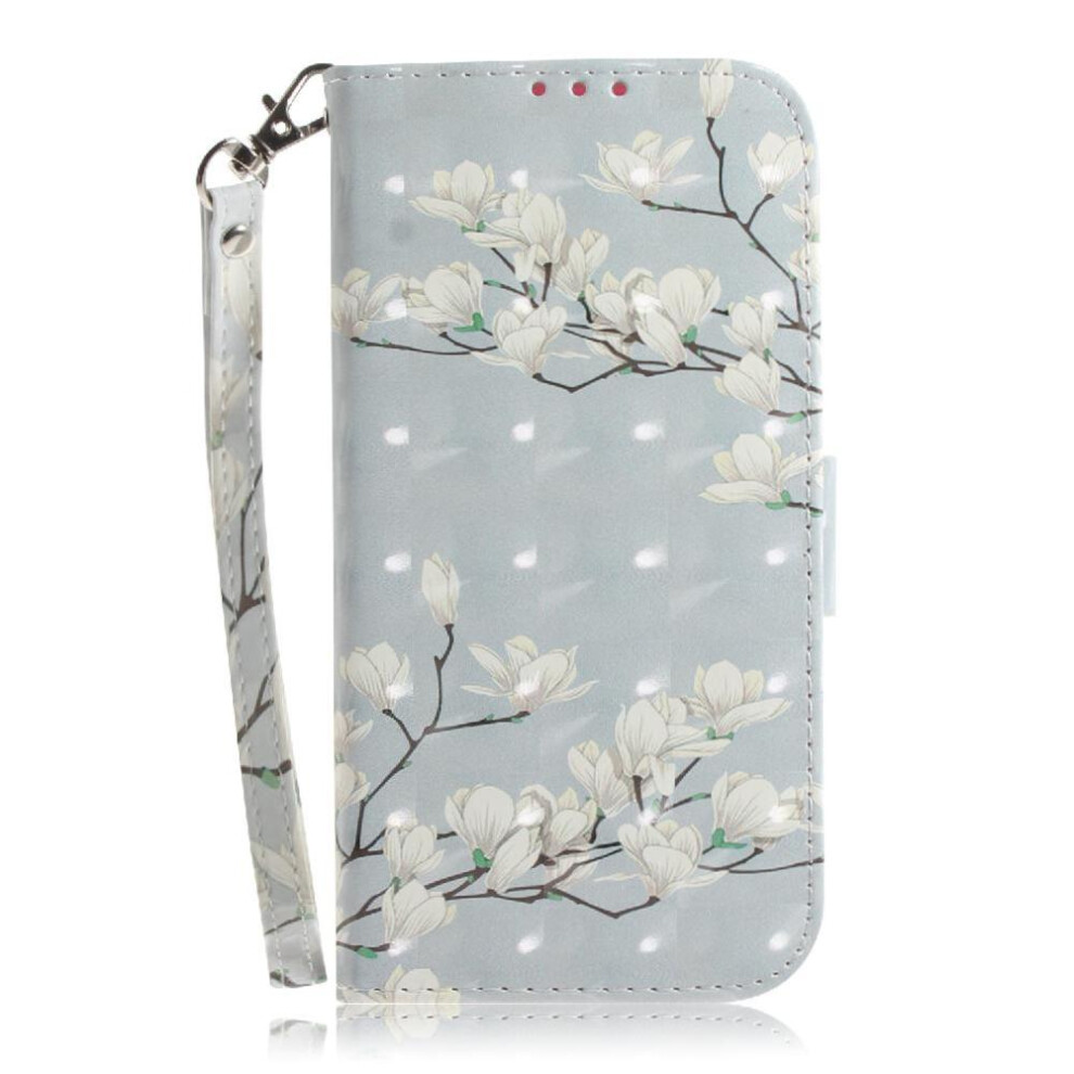 (C8 ) 3D Painted Protective Case For Honor 200 Pro 5G Card Slots Pu Leather Wallet Magnetic Closure Lanyard 764563586769