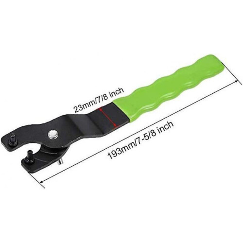 Angle grinder wrench 3-piece wrench for grinders Replace discs, adjustable pin wrench for angle grin 1