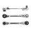 Mini ratchet wrench 1/4' socket screwdriver tool bit Y2q6. (Silver) (1 item) 4