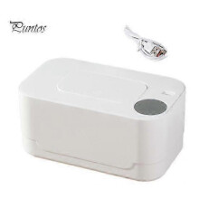 Wipes Warmer Portable Temperature Adjustable USB Powered Large Capacity Wipes Dispenser Warmer, Whi
