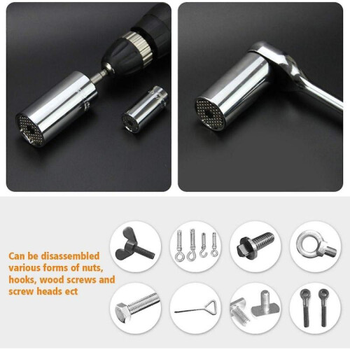 Socket Wrench Universal Wrench Universal Nut Universal Socket Wrench Multifunctional Hand Tools Repa 1