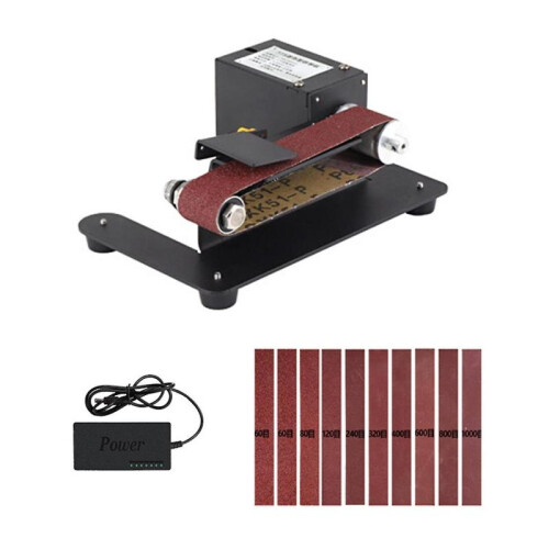 250W mini belt sander electric desktop sander sander 7 speed adjustable control small