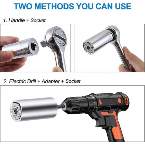 Socket Wrench Universal Wrench Universal Nut Universal Socket Wrench Multifunctional Hand Tools Repa 2
