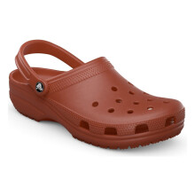 (Brown, 8 (Adults')) Crocs Classic Clog Thermoplastic Rust Clogs