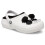 Crocs (White, 11 (Adults')) Crocs Classic Lined Fun Lab Thermoplastic Panda Clogs 1