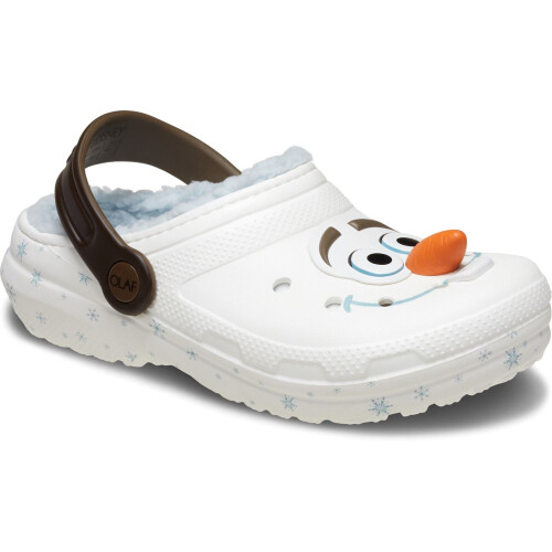 Crocs (White 7 (Kids)) Crocs Frozen Olaf Thermoplastic Multi Clogs